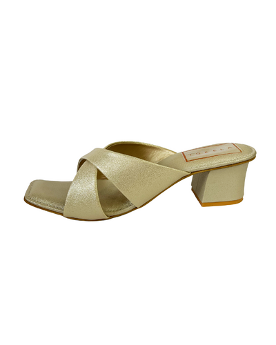 Shelly Heels Golden