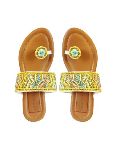 Candace Embroidered Kolhapuri