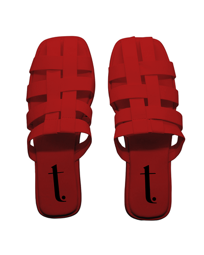 Koko Red Flats