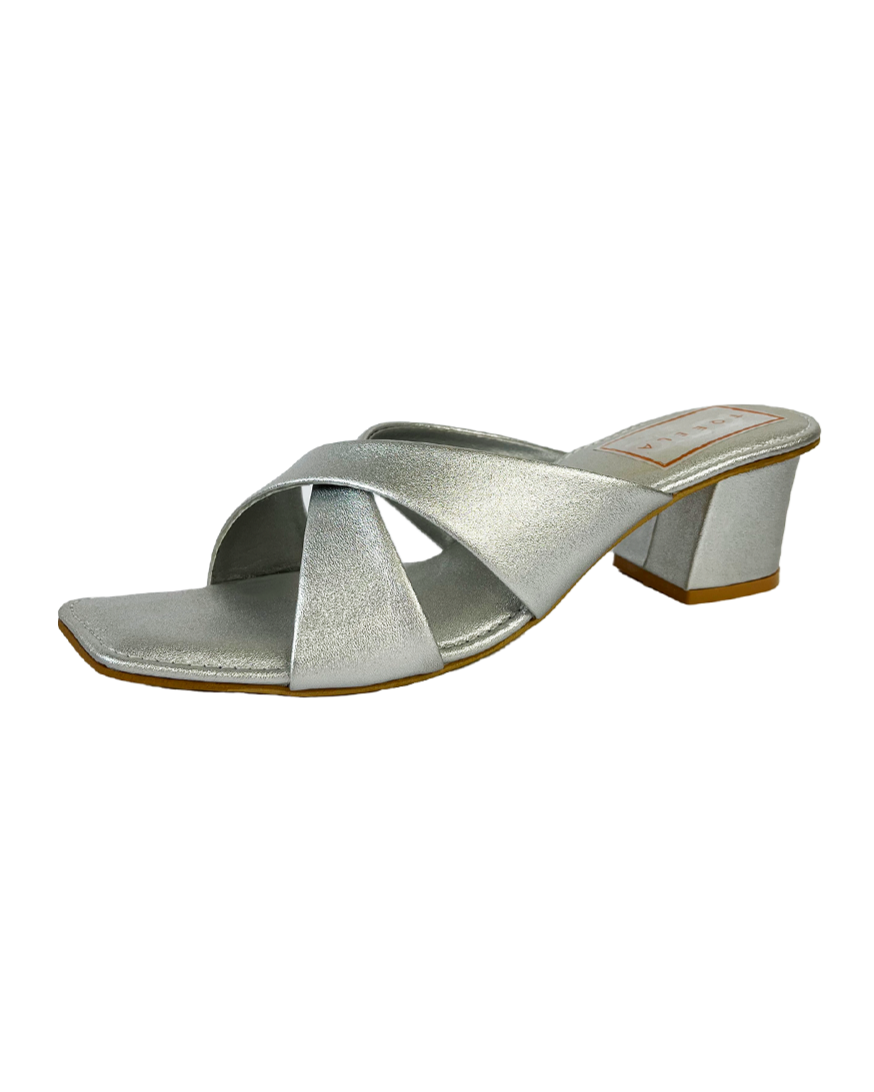 Shelly Heels Silver