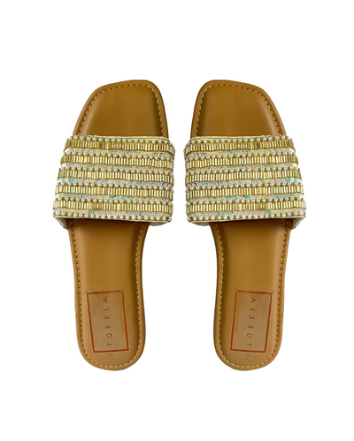 Swarna Embroidered Flats